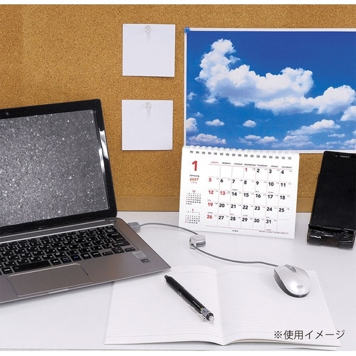 吉日入りB6卓上カレンダー 2027