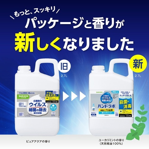 ハンドラボ 薬用泡ハンドソープ 詰替 2.7L