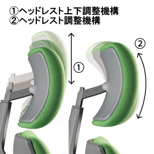 オフィスチェア グリーン