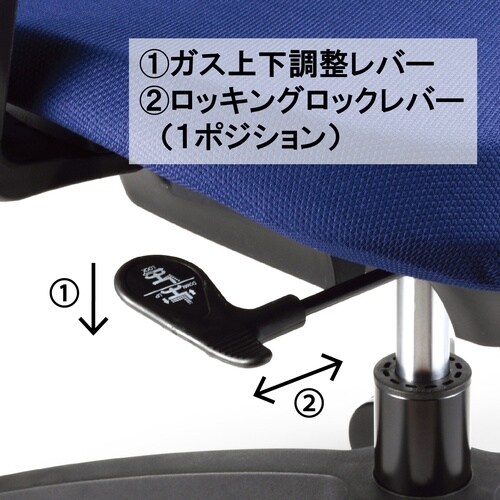 メッシュバックチェア イエローグリーン