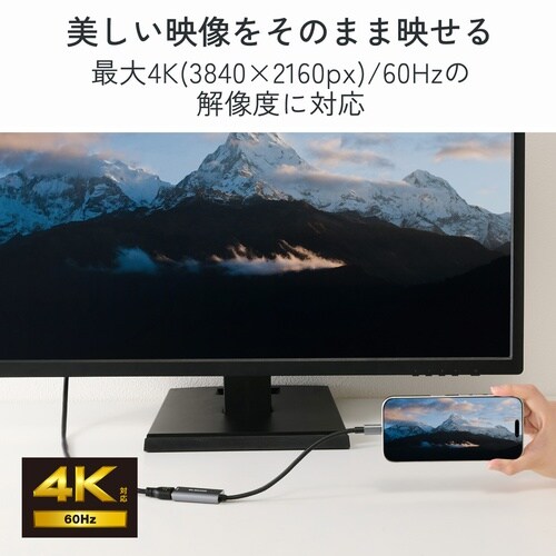 USB Type−C(TM) − HDMI(R)変