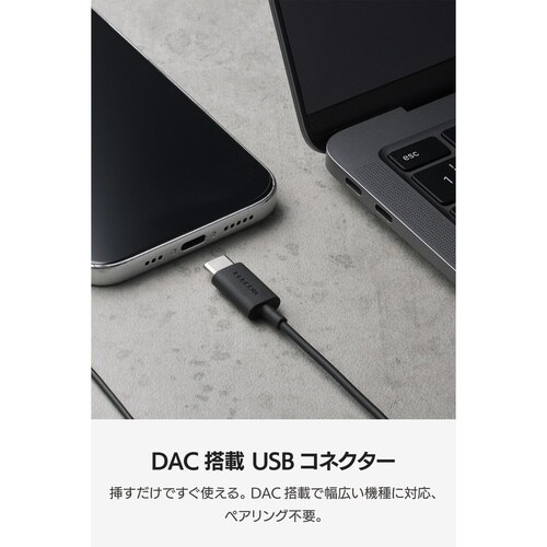 マイク付き 有線イヤホン USB Type−C(T