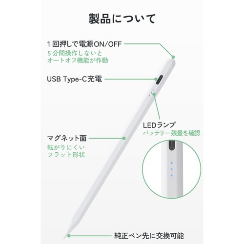 iPad用アクティブタッチペン