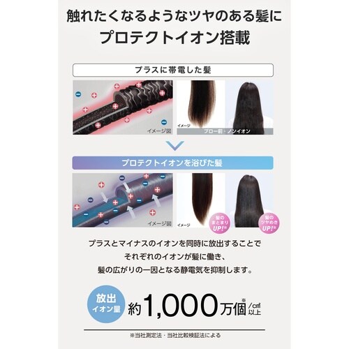プロテクトイオン ヘアドライヤー ブラック