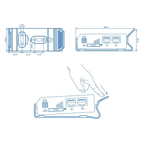 SURFACE CLIP HOLDER KIT