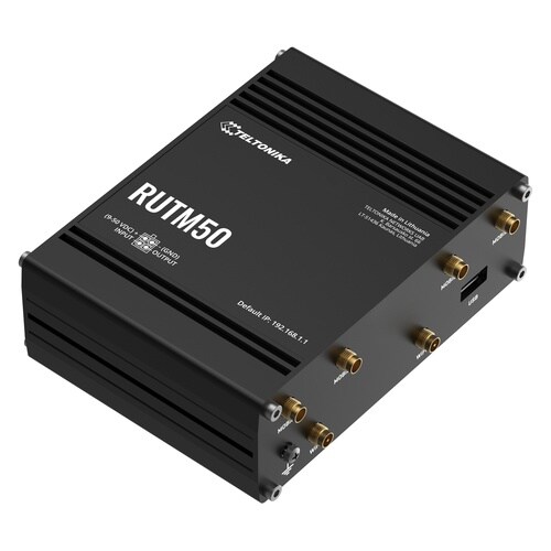 RUTM50 産業向け5GデュアルSIMルーター