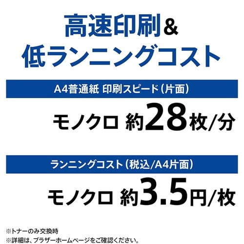 A4モノクロレーザー複合機 DCP−L2600DW