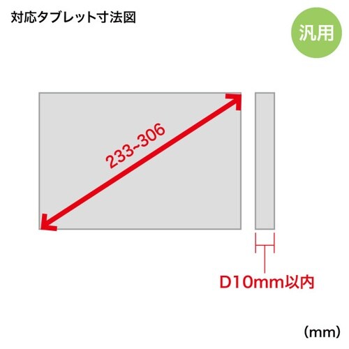 iPad・タブレット用鍵付きVESAホルダー