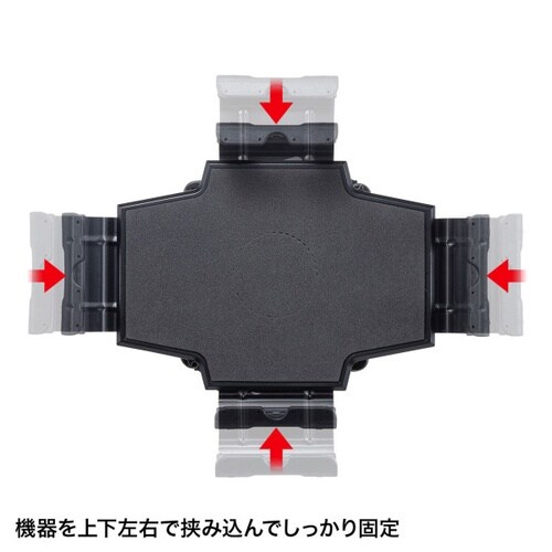 厚さ30mm対応タブレット用鍵付きホルダー