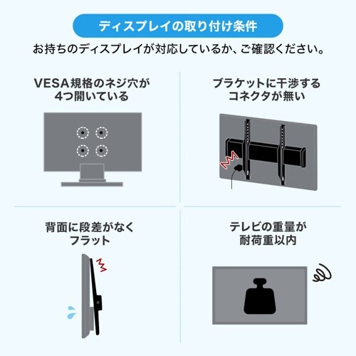 32ー55型対応ロータイプディスプレイスタンド