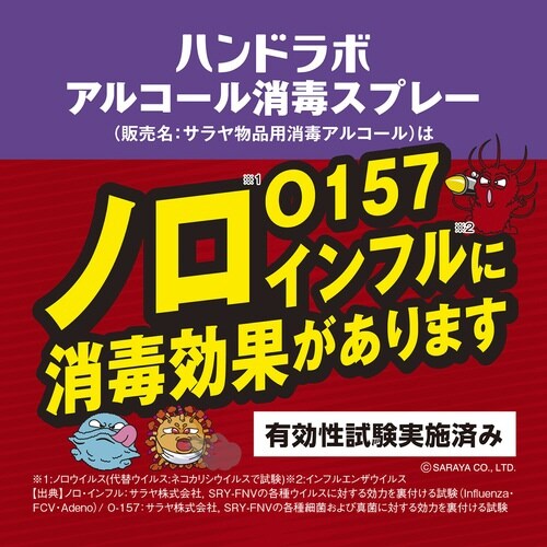ハンドラボ アルコール消毒スプレー 400mL