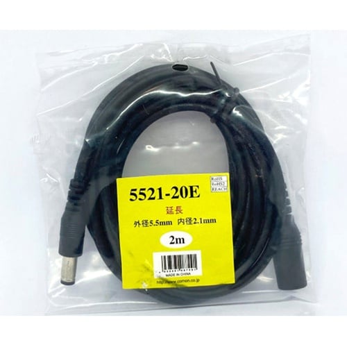 φ2.1 DC延長ケーブル 2m 552