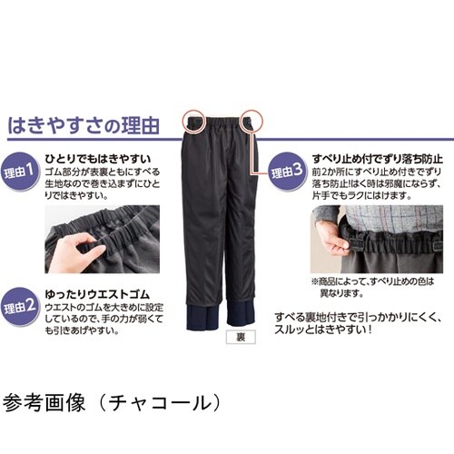 紳士おしりスルッとパンツ ネイビー LL