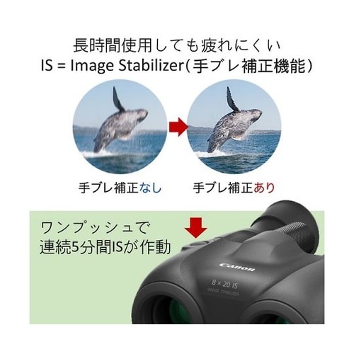 3639C001防振双眼鏡8×20 IS