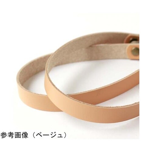 本革持ち手 クワエ金具 40cm 茶 2