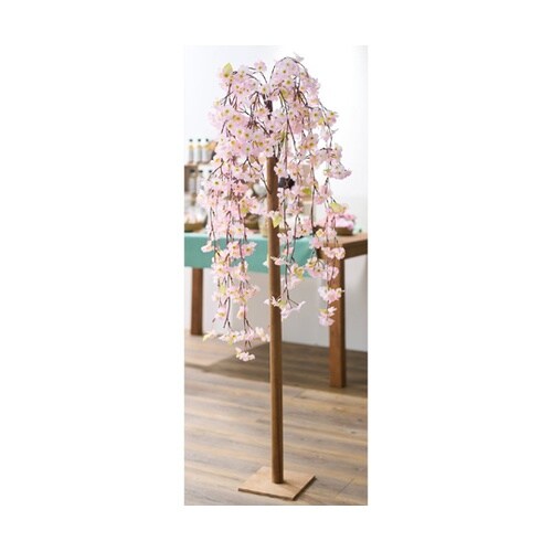 しだれ桜立ち木(造花) 高さ120cm