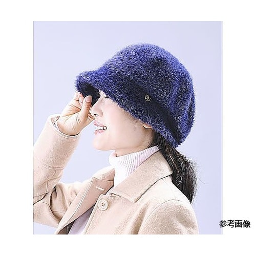 アンゴラ風柔らかクロッシェ 茶