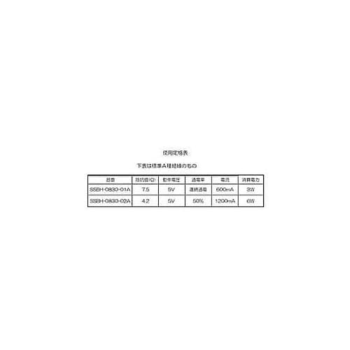 5Vソレノイド(4.2Ω) SSBH−0