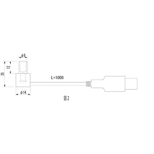 USB式LED同軸スポット照明 高出力