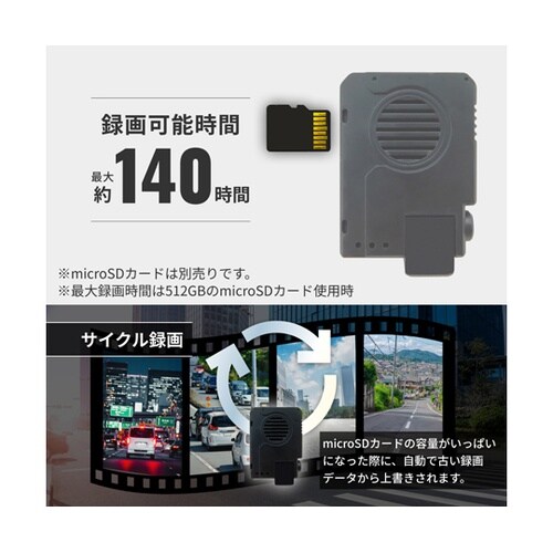 超小型2Kワイヤレスドラレコ Peta