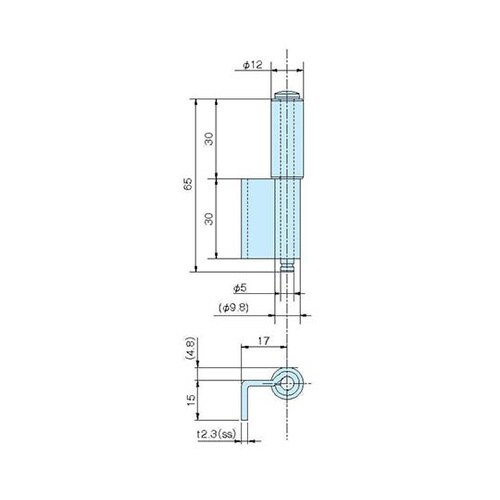 A−3 鉄製防水型蝶番