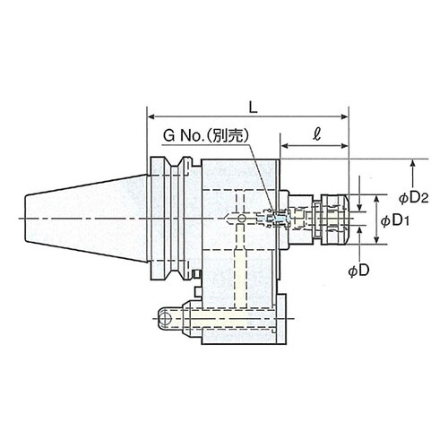 BT30−SKO10−135オイルホール