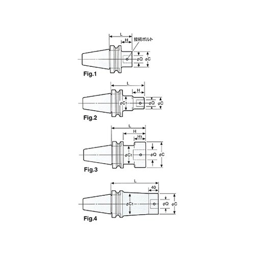 BT40Q9−95N ベースホルダ