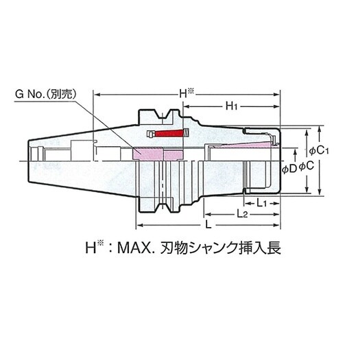 NBT50MDSK13−120 ホルダ