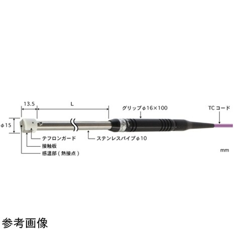 低温用温度計 表面温度センサセット Eタ