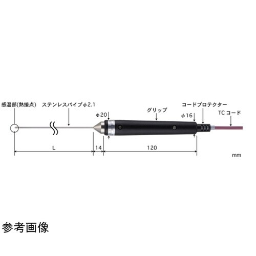標準用温度計 内部用温度センサセット E