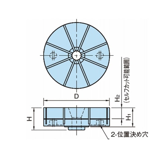 フォームクランプ口金(内形クランプ用)