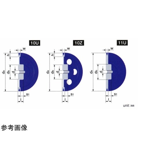 Vプーリー ウェッジプーリー 3V形 1