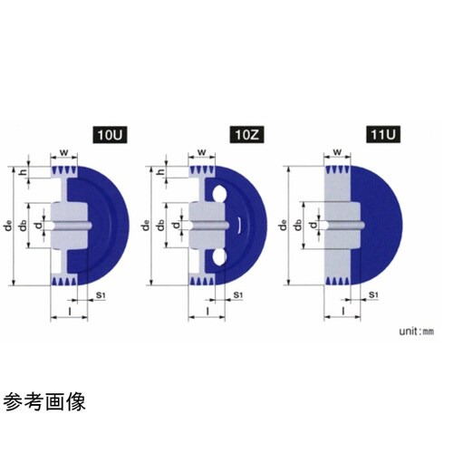 Vプーリー ウェッジプーリー 3V形 1
