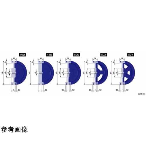 Vプーリー JIS B形 118B2