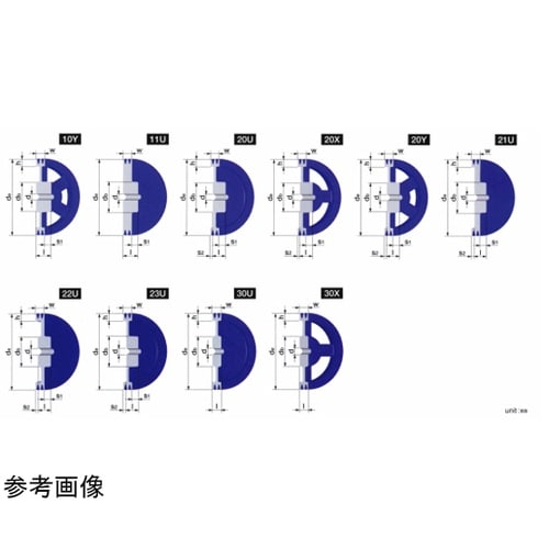 Vプーリー JIS B形 118B3