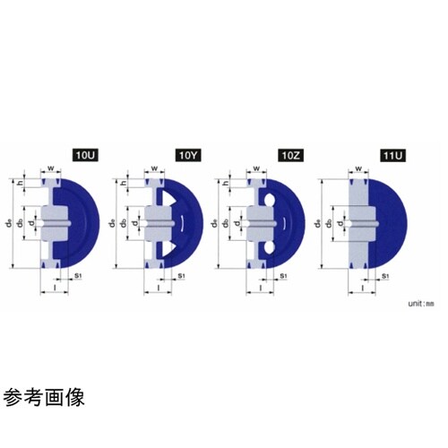 Vプーリー ウェッジプーリー 3V形 1