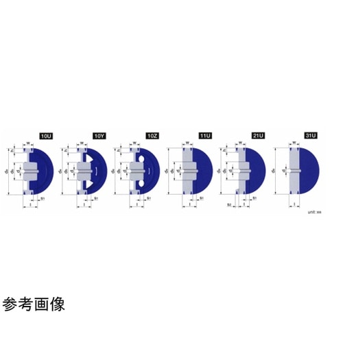 Vプーリー ウェッジプーリー 3V形 1