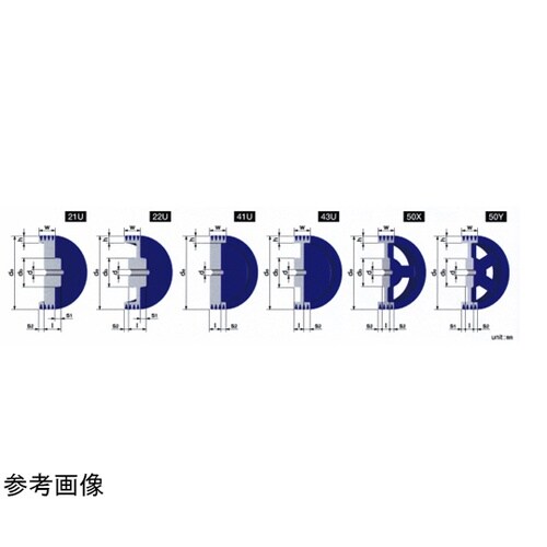 Vプーリー 標準 Vプーリー B形 12