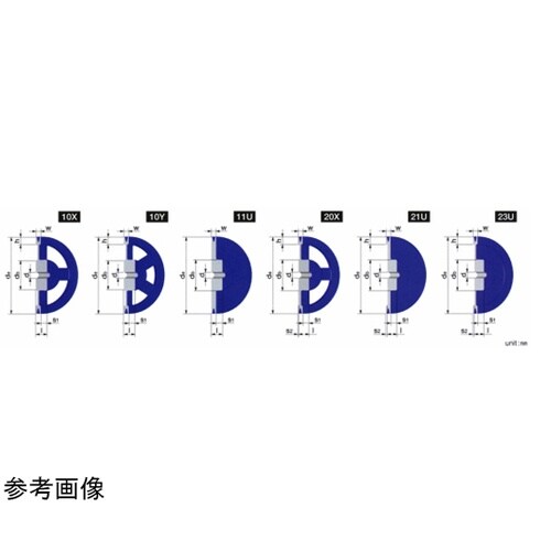 Vプーリー 標準 Vプーリー B形 12
