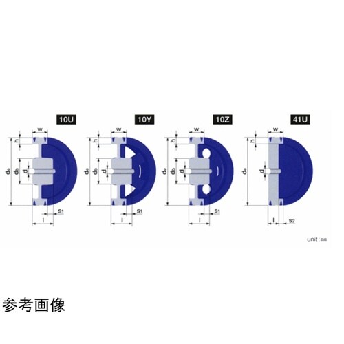 Vプーリー ウェッジプーリー 5V形 1