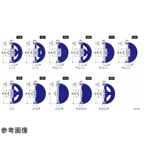 Vプーリー JIS B形 212B3F