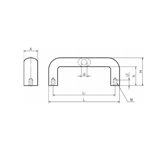 ウレタン取っ手 UUF UUF−25−1