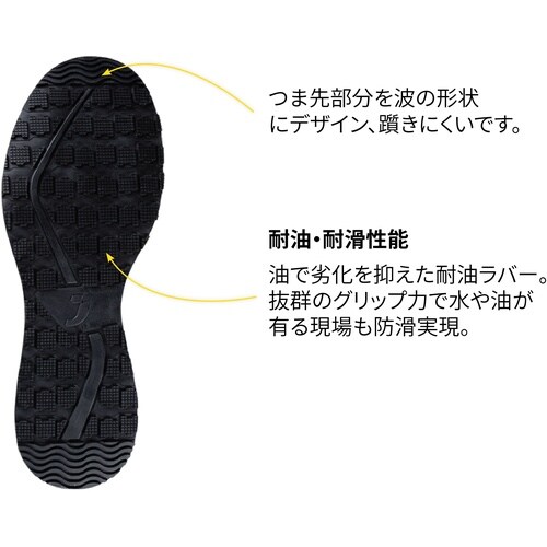 セーフティジョガー 作業靴 アルトTLS ブラック