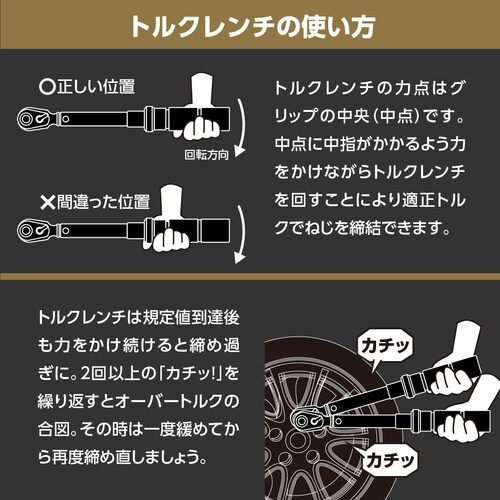 アストロプロダクツ 1/4DR プリセット型トルク