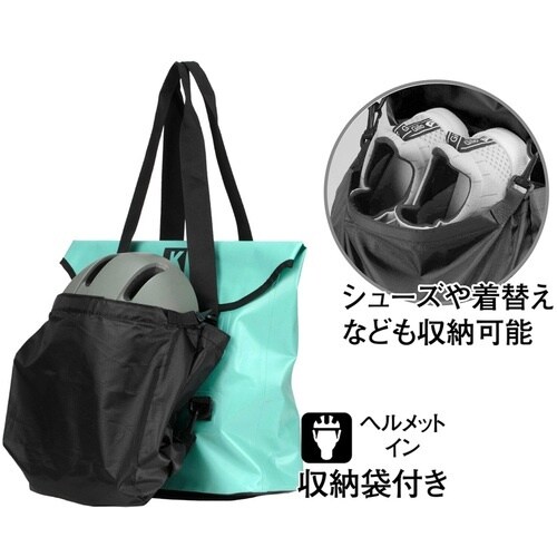 カジメイク 9113 防水トートバッグ 20L タ
