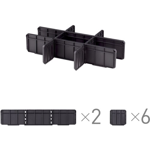 タジマ 工具箱 フタ付き仕切りトレイ用 仕切りセッ