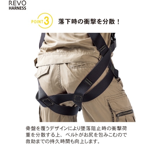 TSUYORON レヴォハーネスV型 ハーネス本体