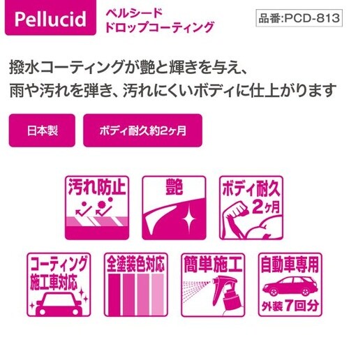 撥水コーティング剤 ドロップコーティング 内容量: