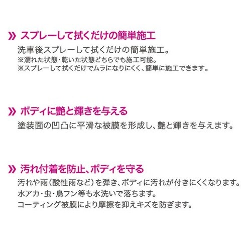 撥水コーティング剤 ドロップコーティング 内容量: