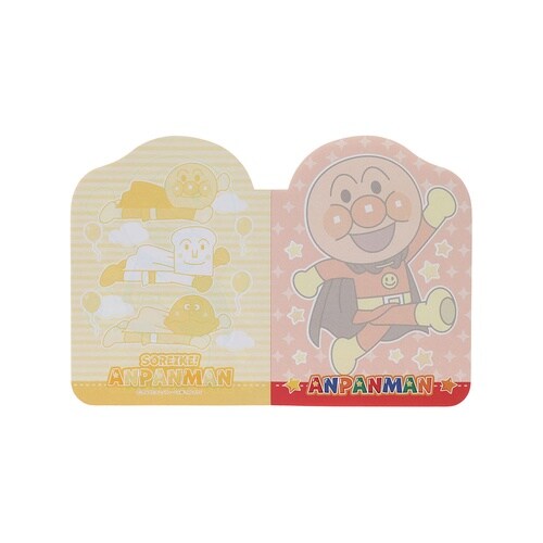 ダイカットメモ アンパンマン・なかまたち×5